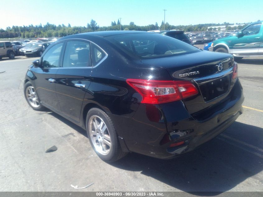 2016 NISSAN SENTRA S - 3N1AB7AP1GY296233