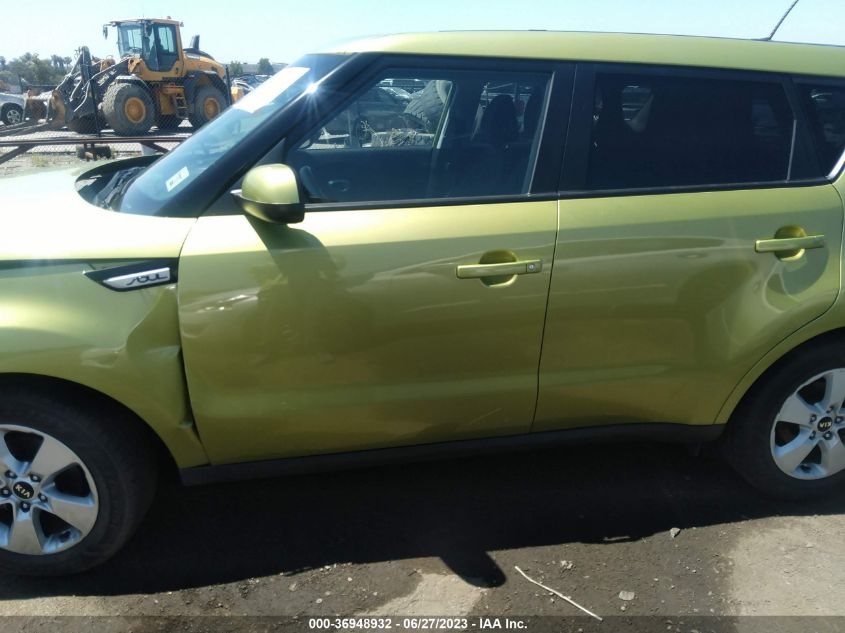 2017 KIA SOUL BASE - KNDJN2A28H7884922