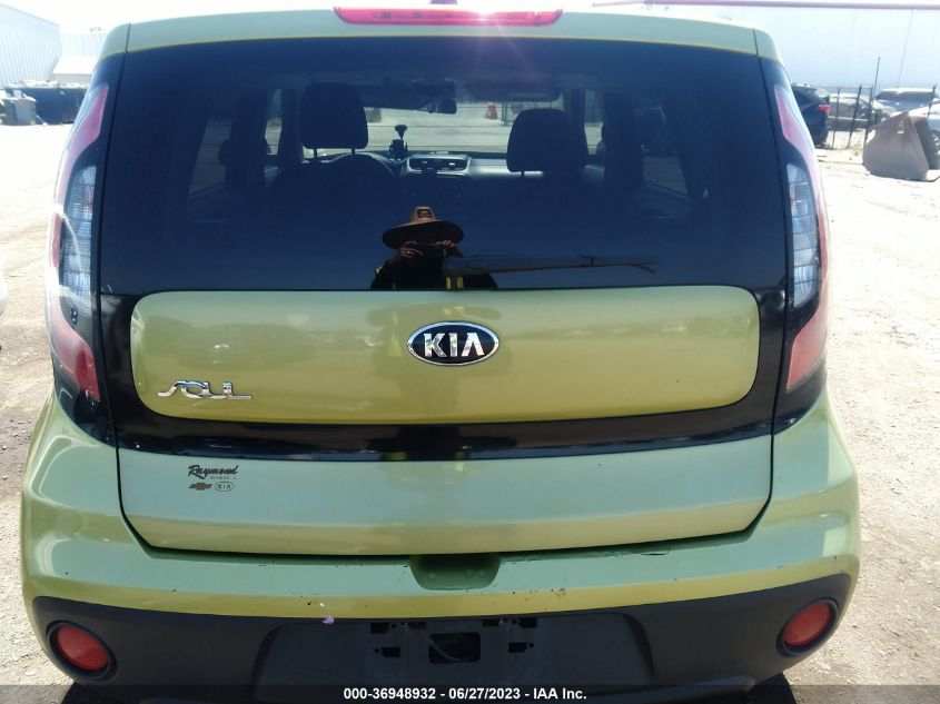2017 KIA SOUL BASE - KNDJN2A28H7884922