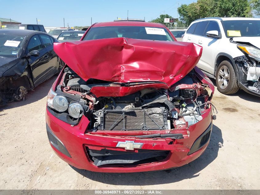 2014 CHEVROLET SONIC LT - 1G1JC5SH9E4208527