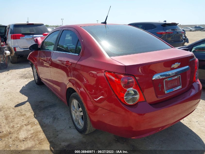 2014 CHEVROLET SONIC LT - 1G1JC5SH9E4208527