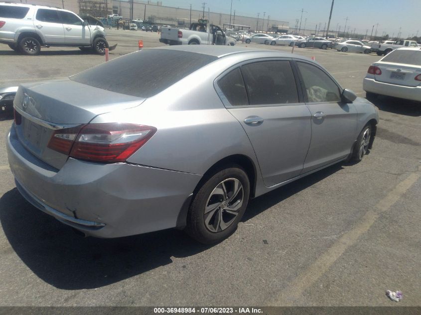 2017 HONDA ACCORD SEDAN LX - 1HGCR2F30HA188249