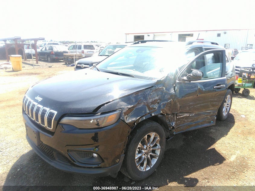 VIN 1C4PJMMX4ND502181 2022 JEEP CHEROKEE LATITUDE LUX