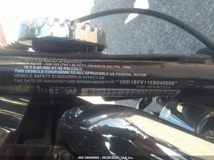 2014 HARLEY-DAVIDSON FXSB BREAKOUT - 1HD1BFV11EB049088