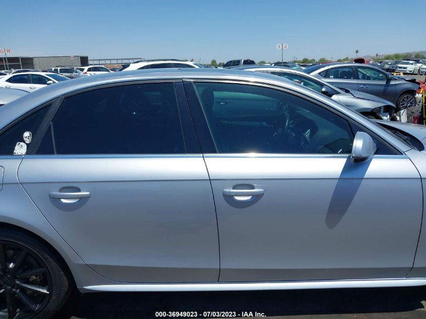 2015 AUDI A4 PREMIUM - WAUBFAFL7FN041037