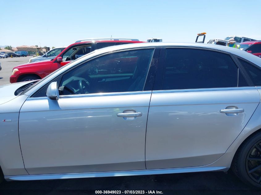 2015 AUDI A4 PREMIUM - WAUBFAFL7FN041037