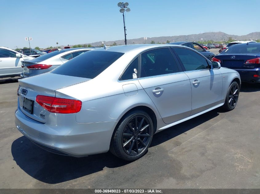 2015 AUDI A4 PREMIUM - WAUBFAFL7FN041037