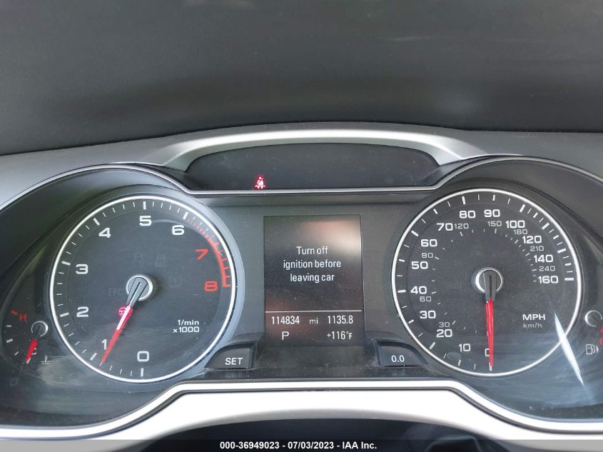2015 AUDI A4 PREMIUM - WAUBFAFL7FN041037