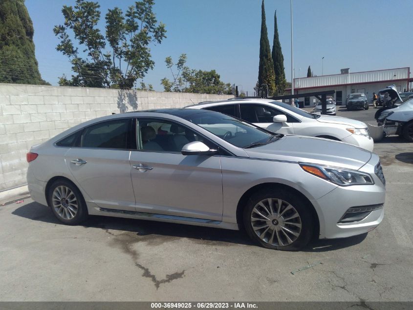 2015 HYUNDAI SONATA 2.4L LIMITED - 5NPE34AF1FH056872