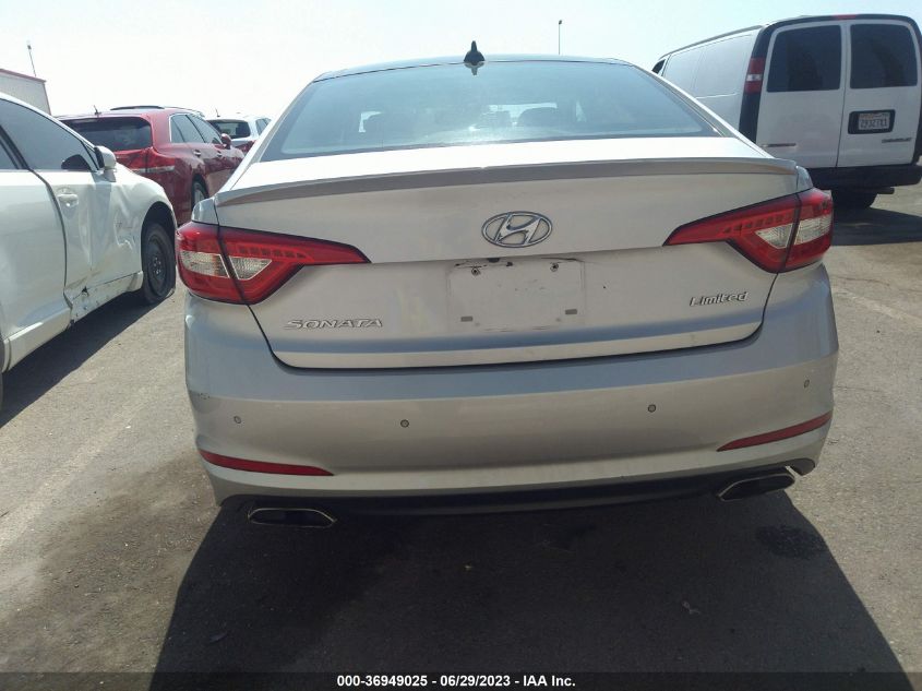 2015 HYUNDAI SONATA 2.4L LIMITED - 5NPE34AF1FH056872