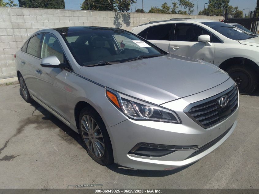 2015 HYUNDAI SONATA 2.4L LIMITED - 5NPE34AF1FH056872