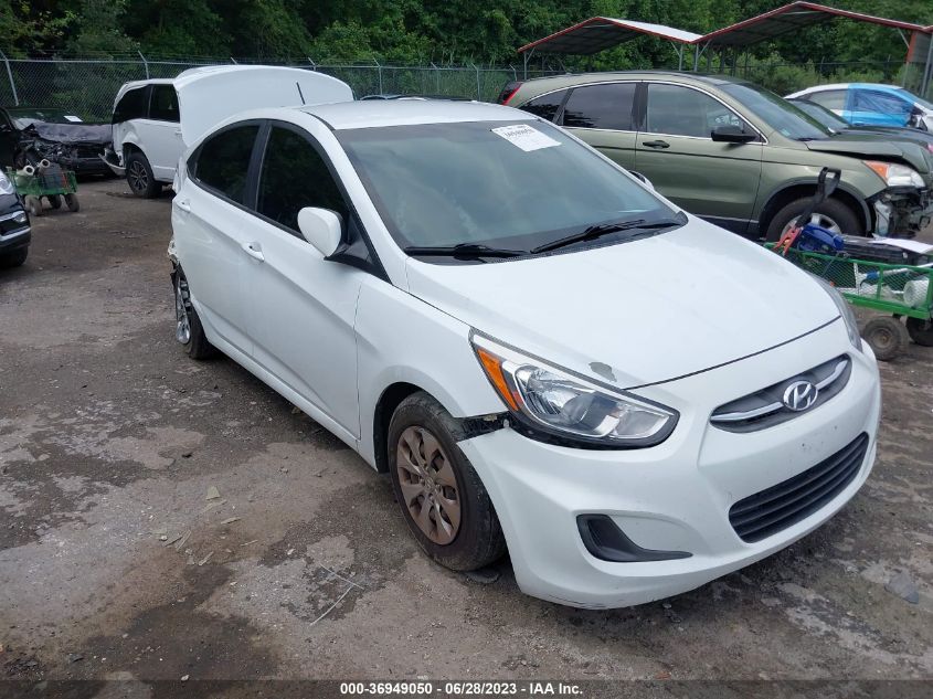 2016 HYUNDAI ACCENT SE - KMHCT4AE1GU106803