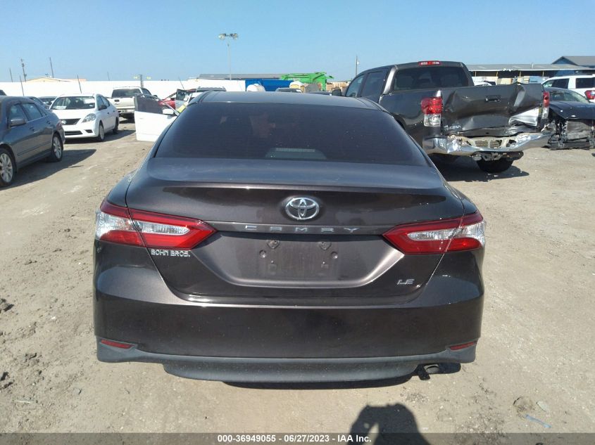 2018 TOYOTA CAMRY L/LE/XLE/SE/XSE - 4T1B11HK3JU081471