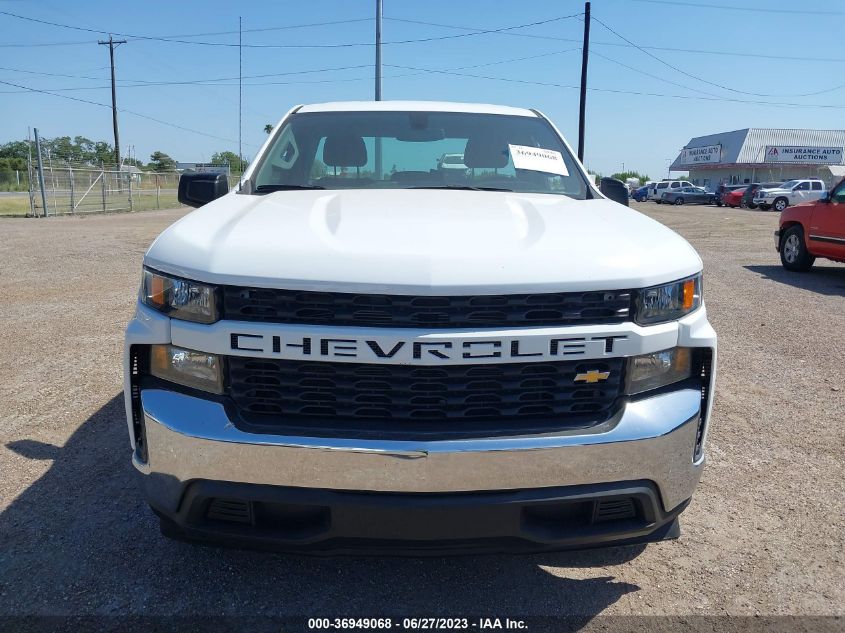 2021 CHEVROLET SILVERADO 1500 WORK TRUCK - 3GCNWAEF4MG208388