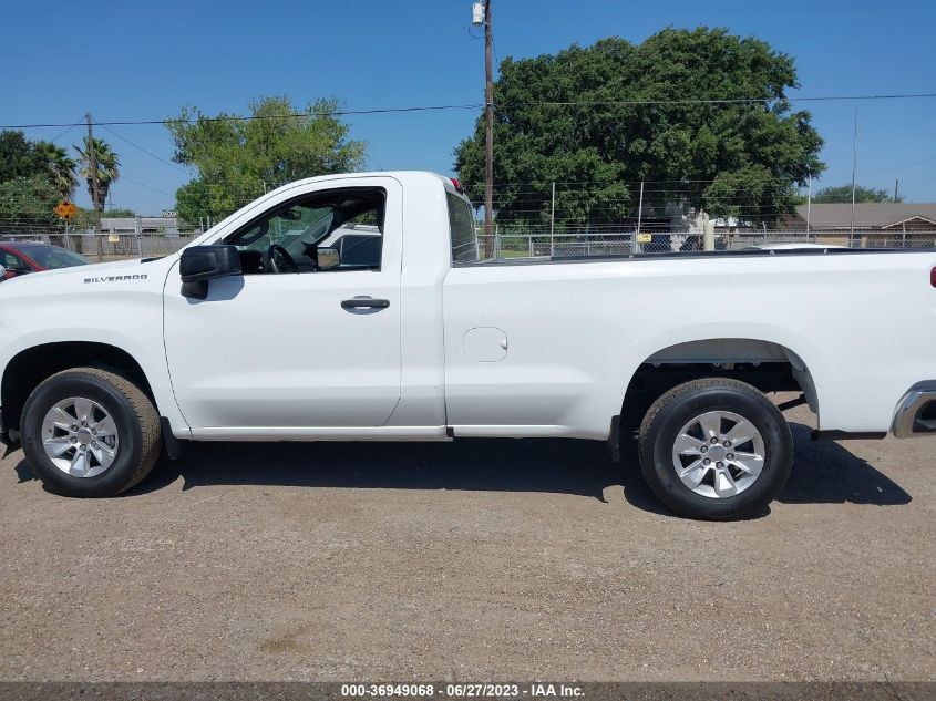 2021 CHEVROLET SILVERADO 1500 WORK TRUCK - 3GCNWAEF4MG208388