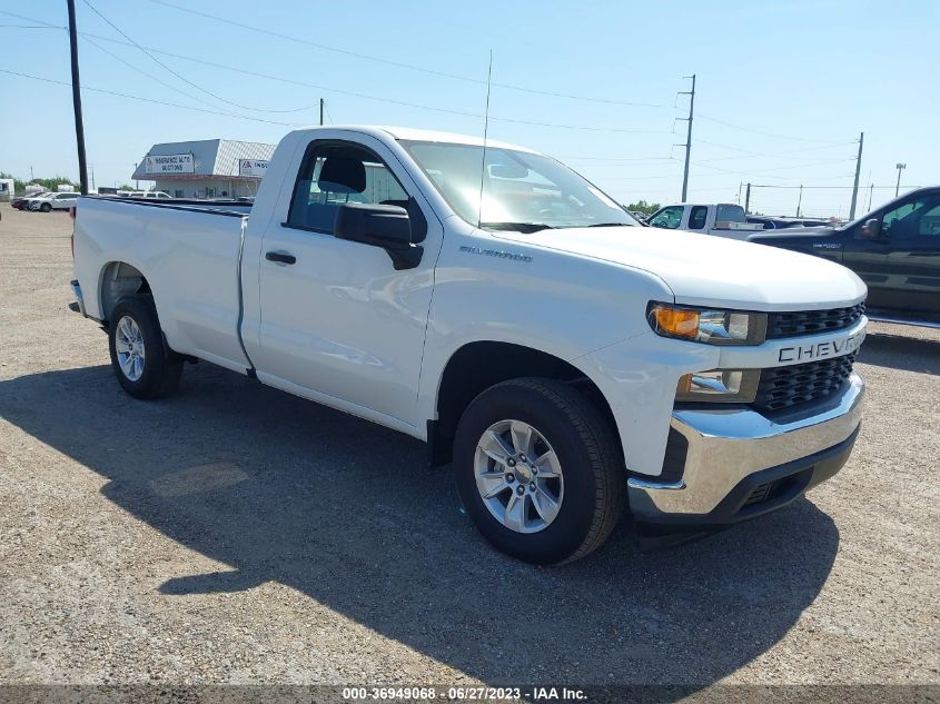 2021 CHEVROLET SILVERADO 1500 WORK TRUCK - 3GCNWAEF4MG208388