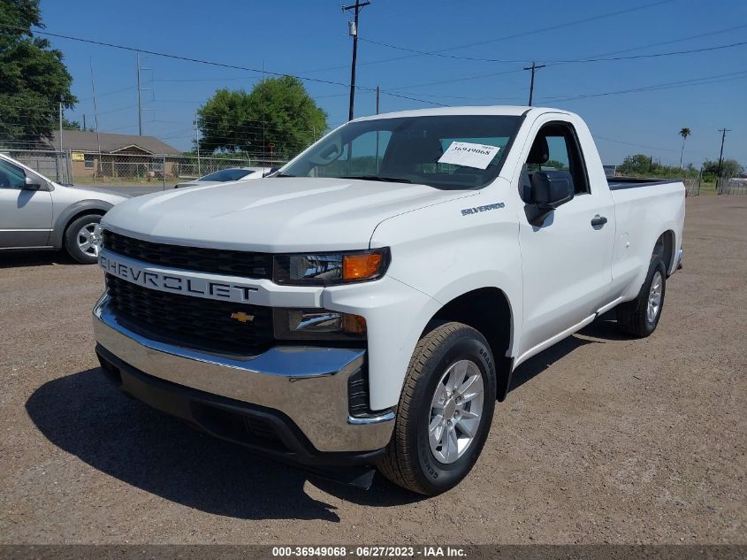 2021 CHEVROLET SILVERADO 1500 WORK TRUCK - 3GCNWAEF4MG208388