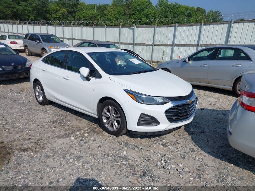 2019 CHEVROLET CRUZE LT - 1G1BE5SM7K7120923
