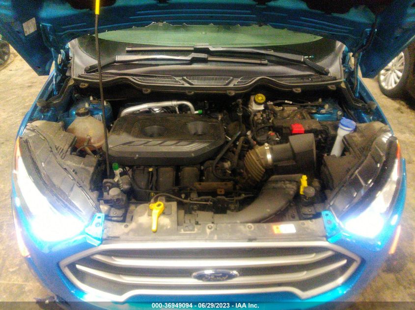 2018 FORD ECOSPORT SE - MAJ6P1UL2JC200013