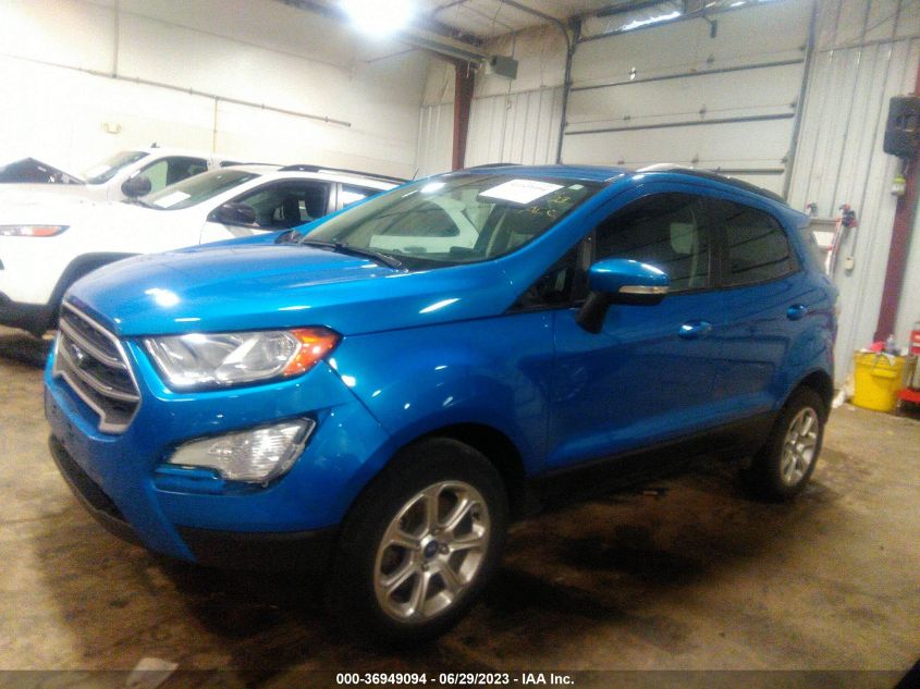 2018 FORD ECOSPORT SE - MAJ6P1UL2JC200013