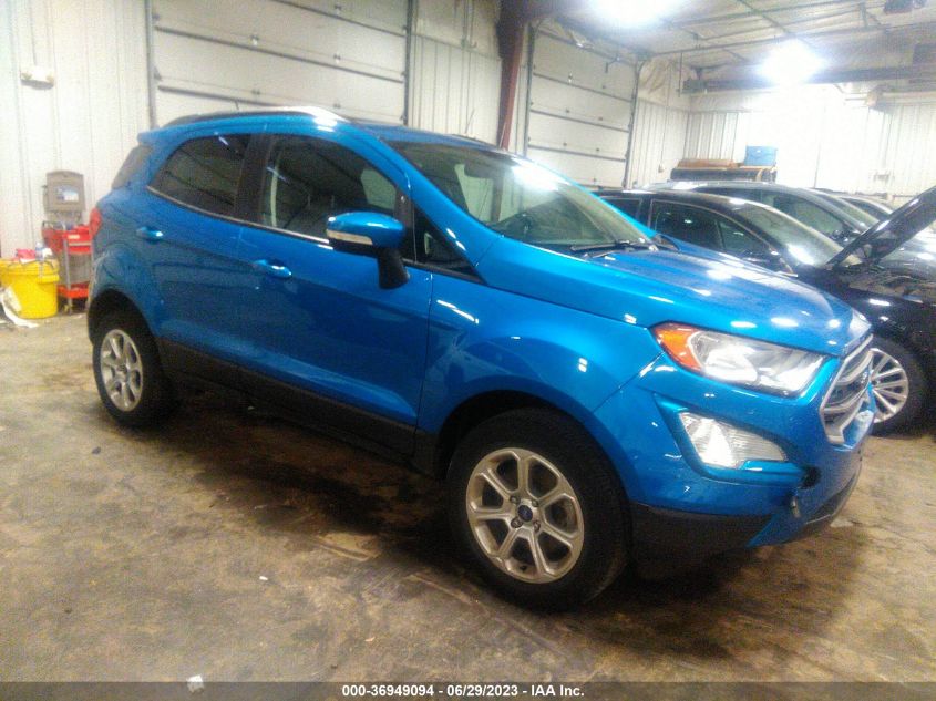 2018 FORD ECOSPORT SE - MAJ6P1UL2JC200013