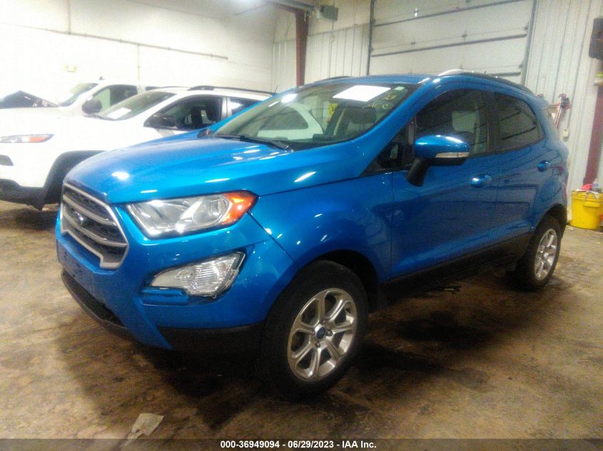 2018 FORD ECOSPORT SE - MAJ6P1UL2JC200013