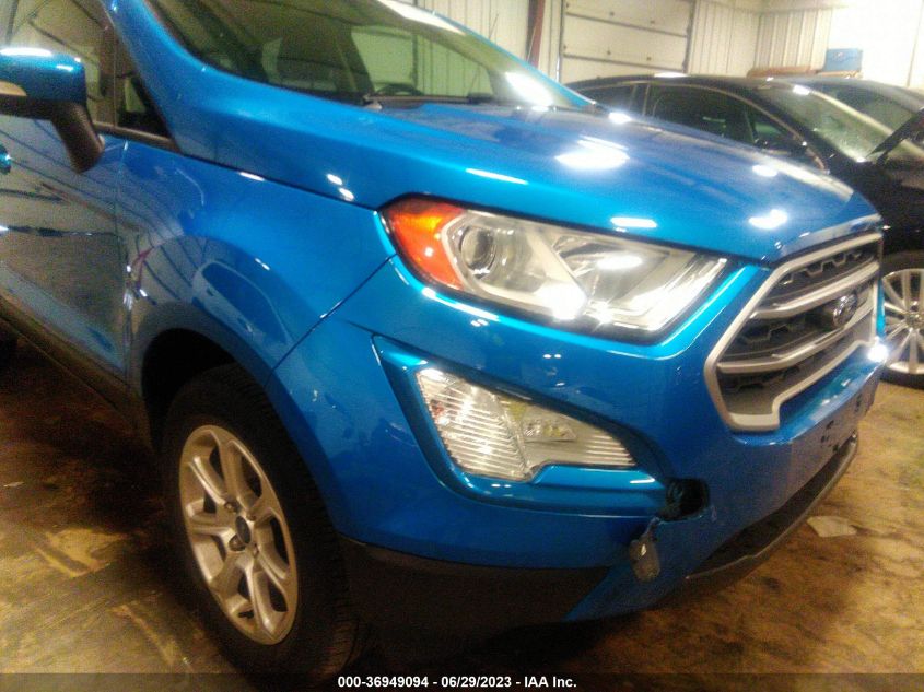2018 FORD ECOSPORT SE - MAJ6P1UL2JC200013