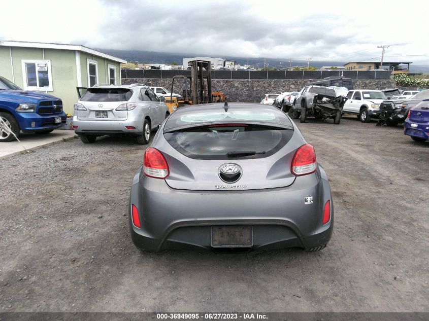 2016 HYUNDAI VELOSTER - KMHTC6AD8GU269225