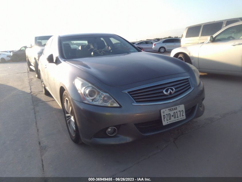 2013 INFINITI G37 SEDAN JOURNEY - JN1CV6AP5DM723440