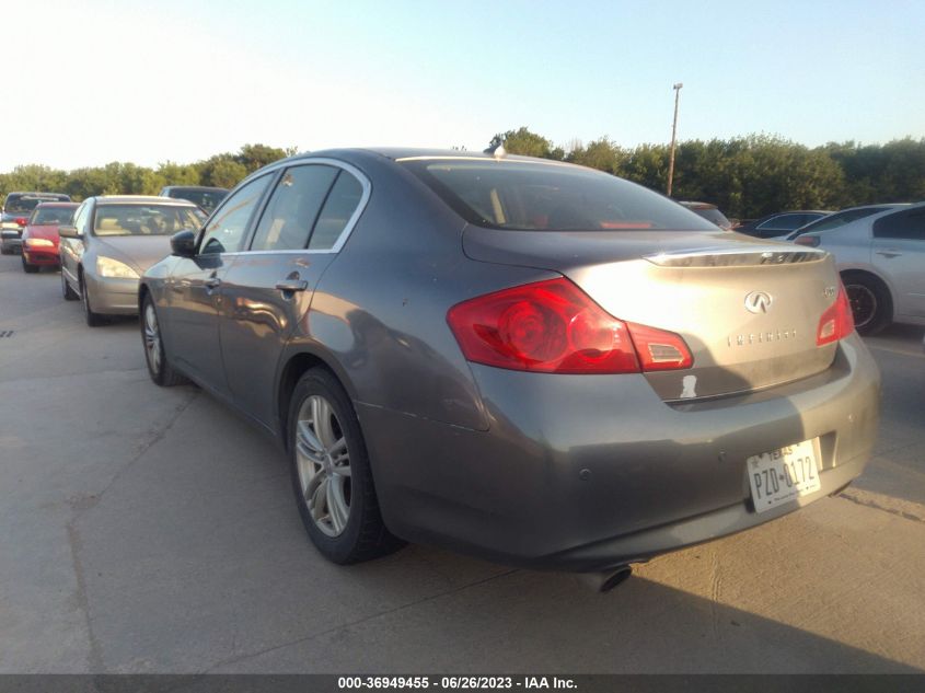 2013 INFINITI G37 SEDAN JOURNEY - JN1CV6AP5DM723440