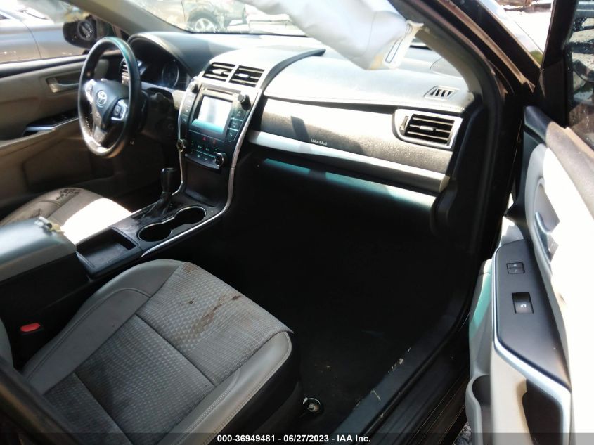 2015 TOYOTA CAMRY XLE/SE/LE/XSE - 4T1BF1FK1FU034127