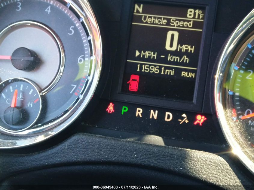 2016 CHRYSLER TOWN & COUNTRY TOURING-L ANNIVERSARY - 2C4RC1CG6GR283601