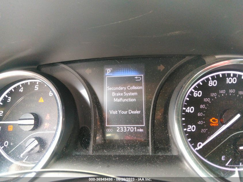 2019 TOYOTA CAMRY LE/SE/XLE/L - 4T1B11HK3KU697768