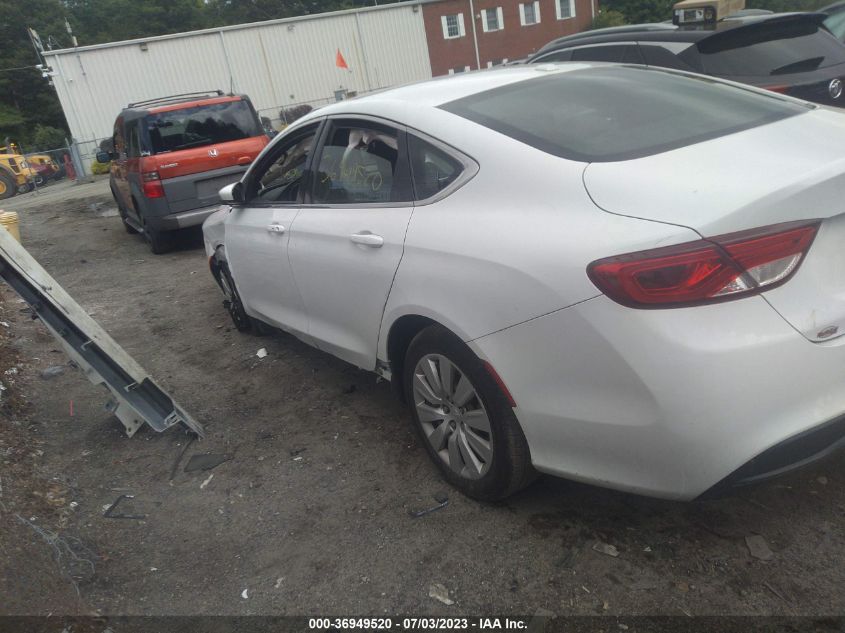 2015 CHRYSLER 200 LX - 1C3CCCFB0FN698477
