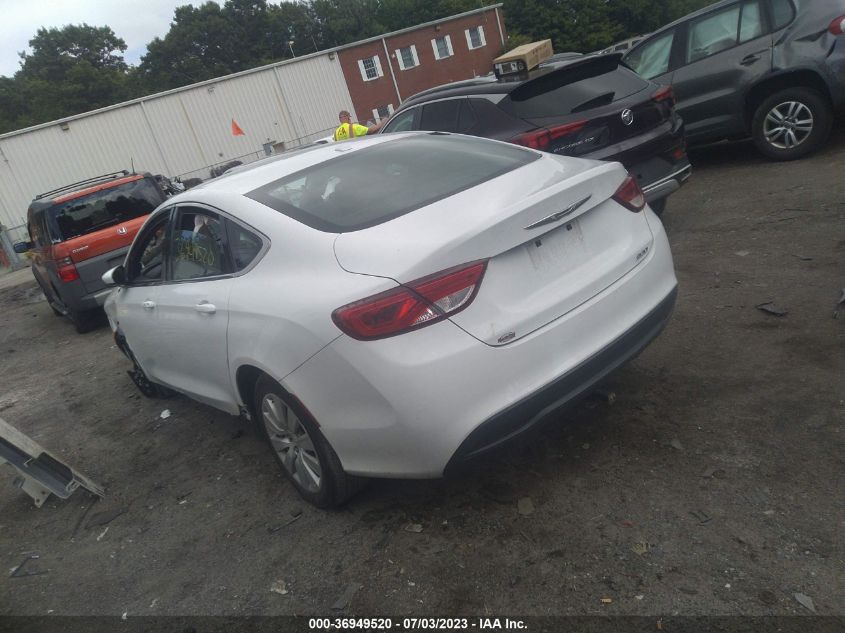 2015 CHRYSLER 200 LX - 1C3CCCFB0FN698477