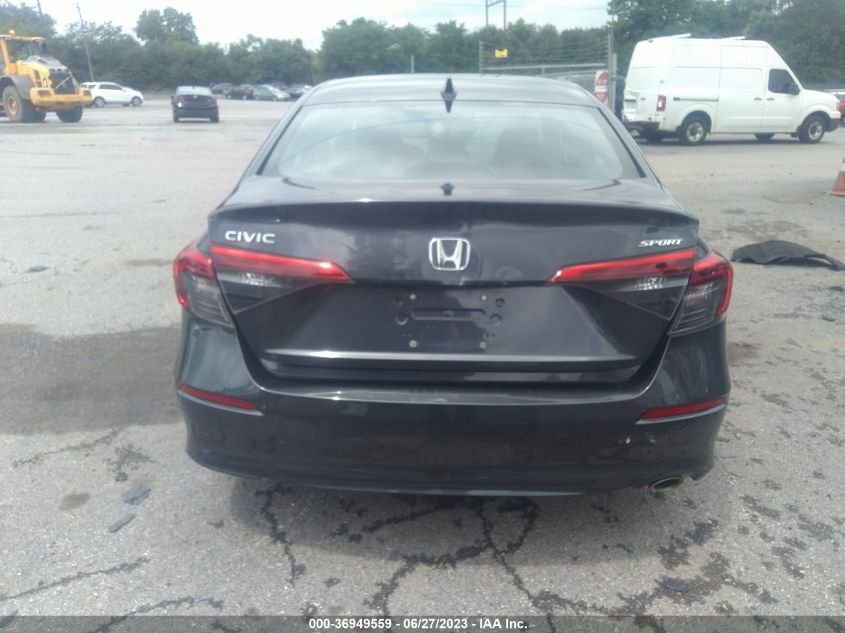 2022 HONDA CIVIC SEDAN SPORT - 2HGFE2F53NH545107