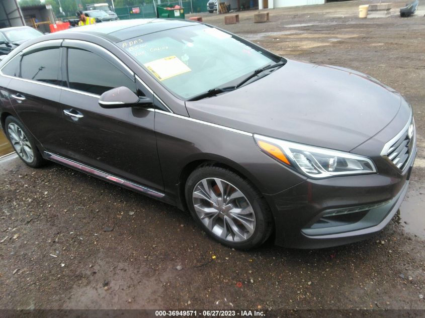 2015 HYUNDAI SONATA 2.0T LIMITED - 5NPE34AB0FH163165