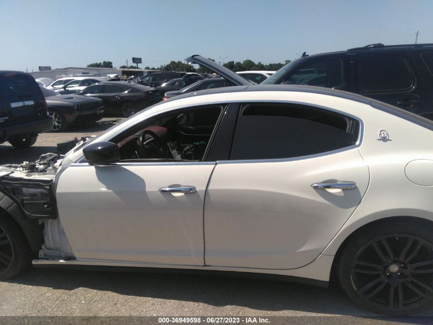 2014 MASERATI GHIBLI - ZAM57XSA9E1112115