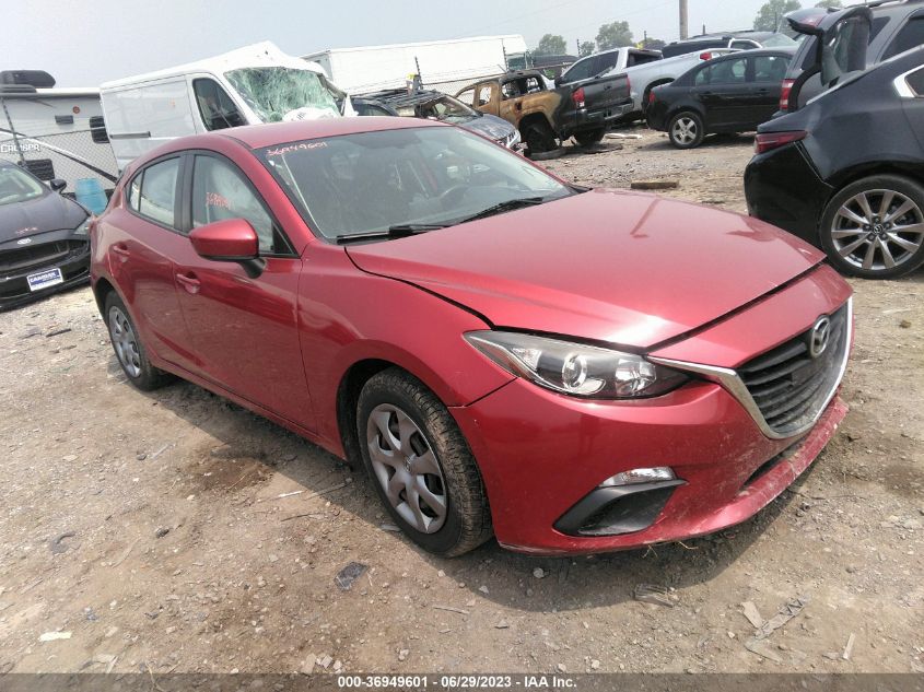 2016 MAZDA MAZDA3 I SPORT - JM1BM1J78G1315325