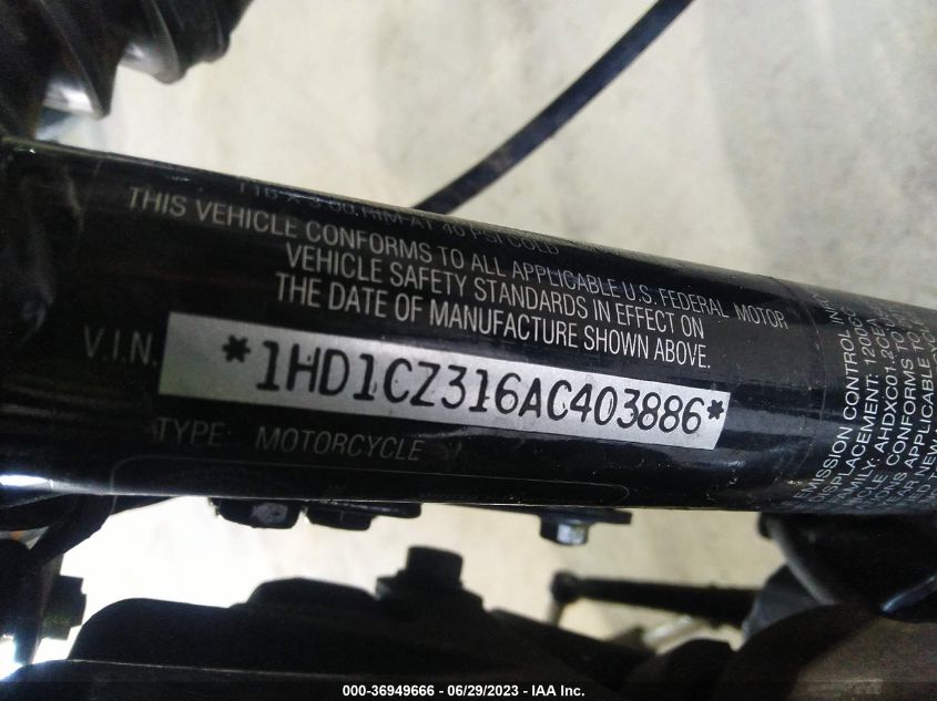 2010 HARLEY-DAVIDSON XL1200 N - 1HD1CZ316AC403886