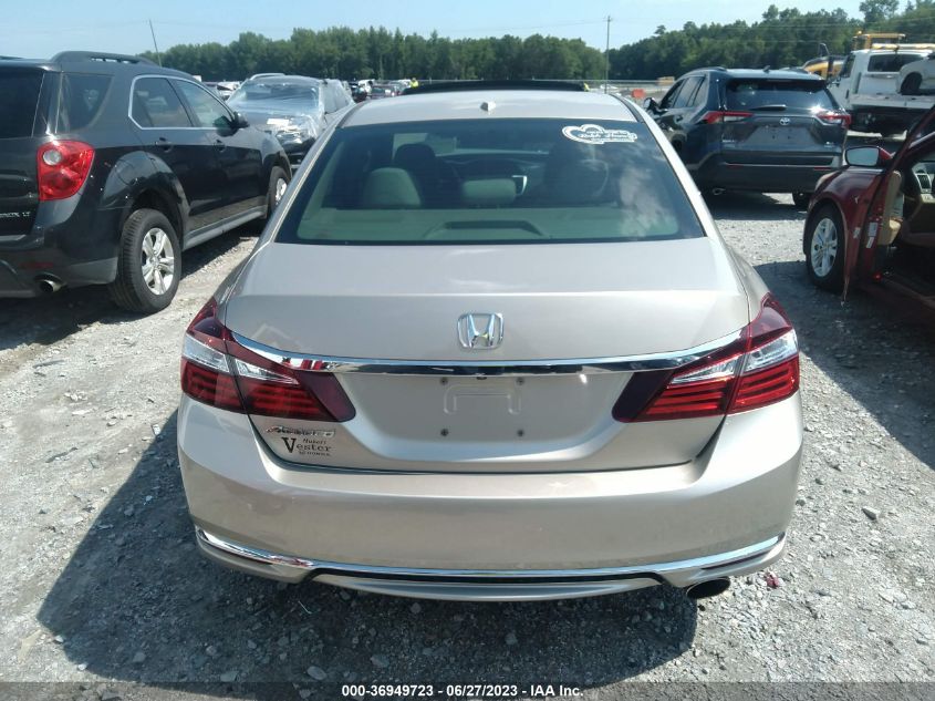 2016 HONDA ACCORD SEDAN EX - 1HGCR2F7XGA094588