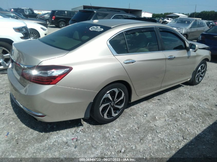 2016 HONDA ACCORD SEDAN EX - 1HGCR2F7XGA094588