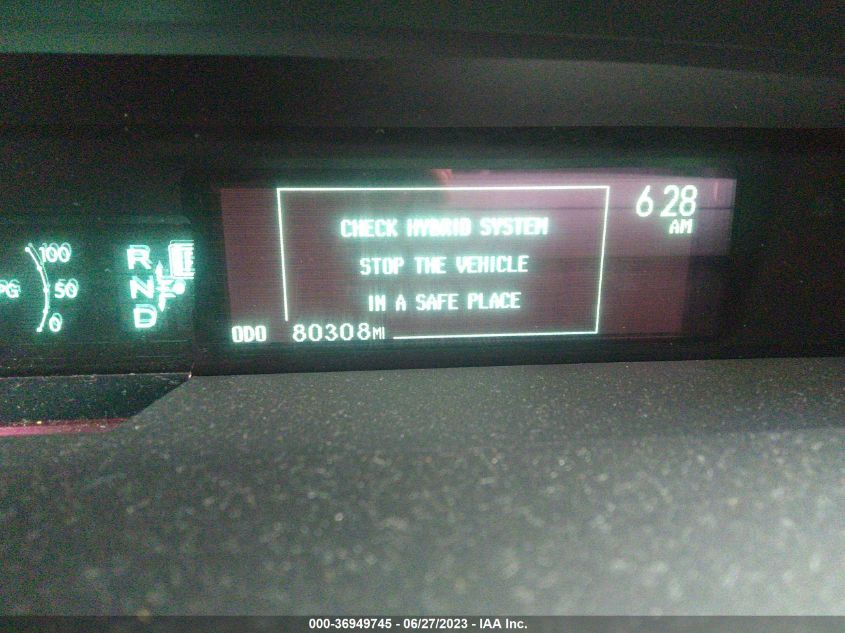 2015 TOYOTA PRIUS - JTDKN3DU8F0412037