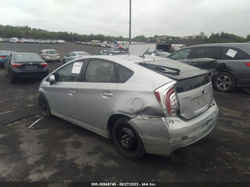 2015 TOYOTA PRIUS - JTDKN3DU8F0412037