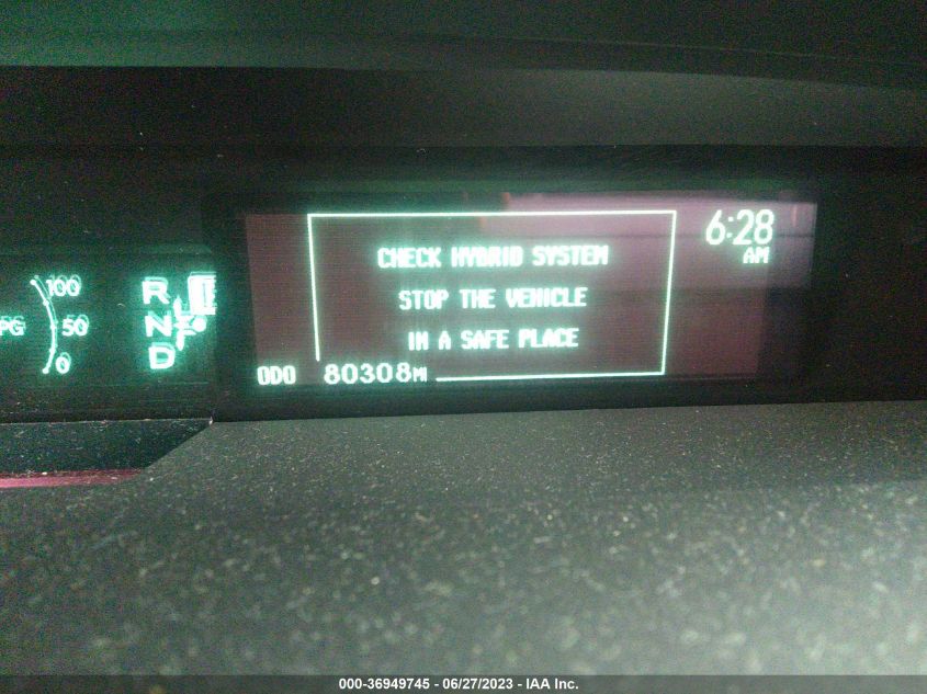 2015 TOYOTA PRIUS - JTDKN3DU8F0412037