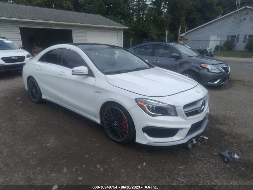 2014 MERCEDES-BENZ CLA-CLASS CLA 45 AMG - WDDSJ5CB2EN040340