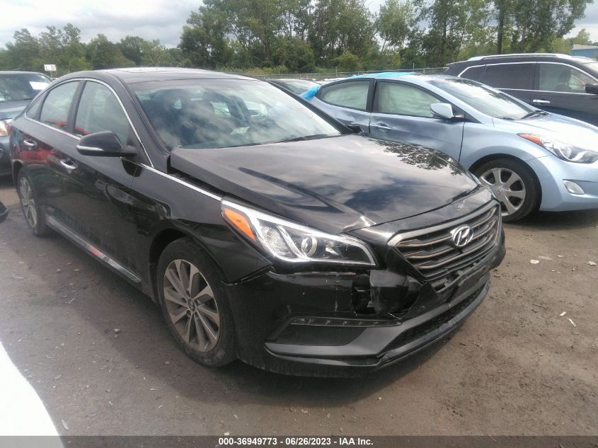 2017 HYUNDAI SONATA SPORT - 5NPE34AF6HH502873