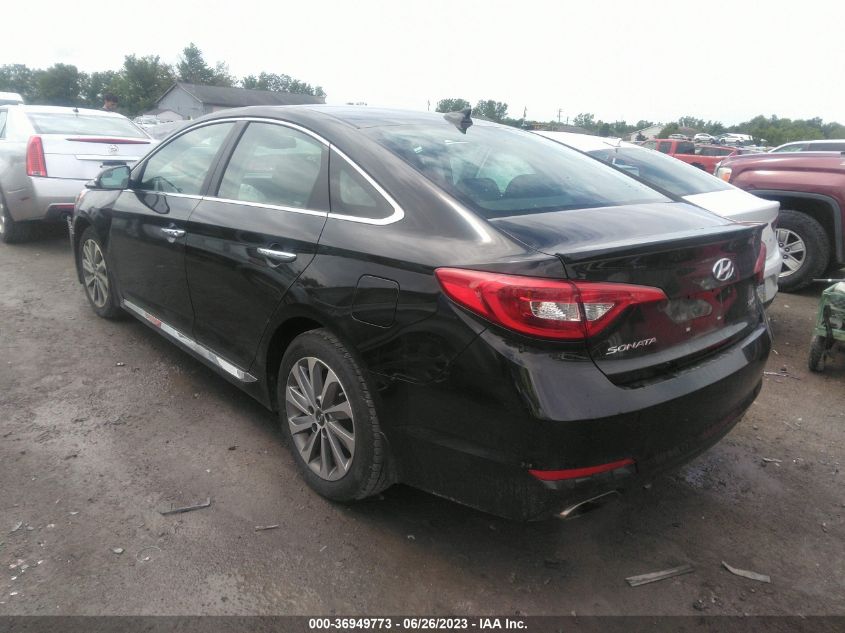 2017 HYUNDAI SONATA SPORT - 5NPE34AF6HH502873