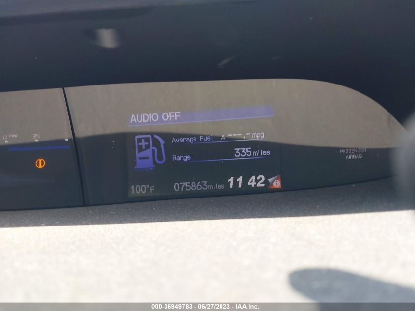 2014 HONDA CIVIC COUPE EX-L - 2HGFG3B05EH514354