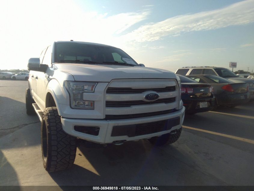 2016 FORD F-150 XLT/XL/LARIAT/PLATINUM - 1FTFW1EF5GFB95371